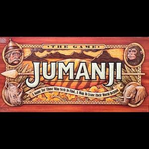 JUMANJI Vintage Board Game 1995 Edition by Milton Bradley